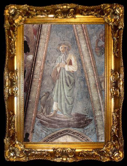 framed  Andrea del Castagno St John the Evangelist, ta009-2
